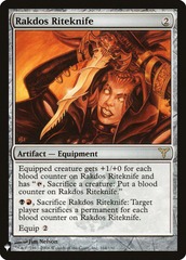 Rakdos Riteknife - Dissension